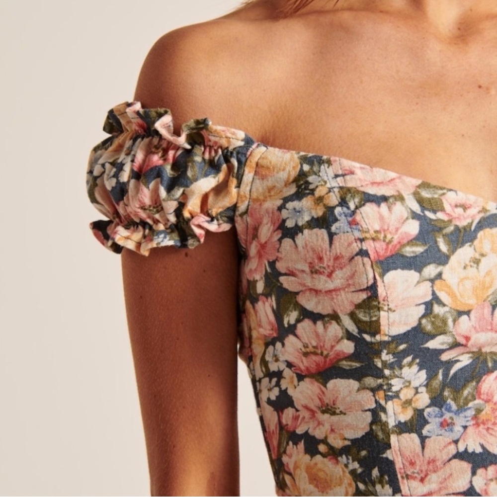 Abercrombie & Fitch Floral Mini Dress - Picture 5 of 8
